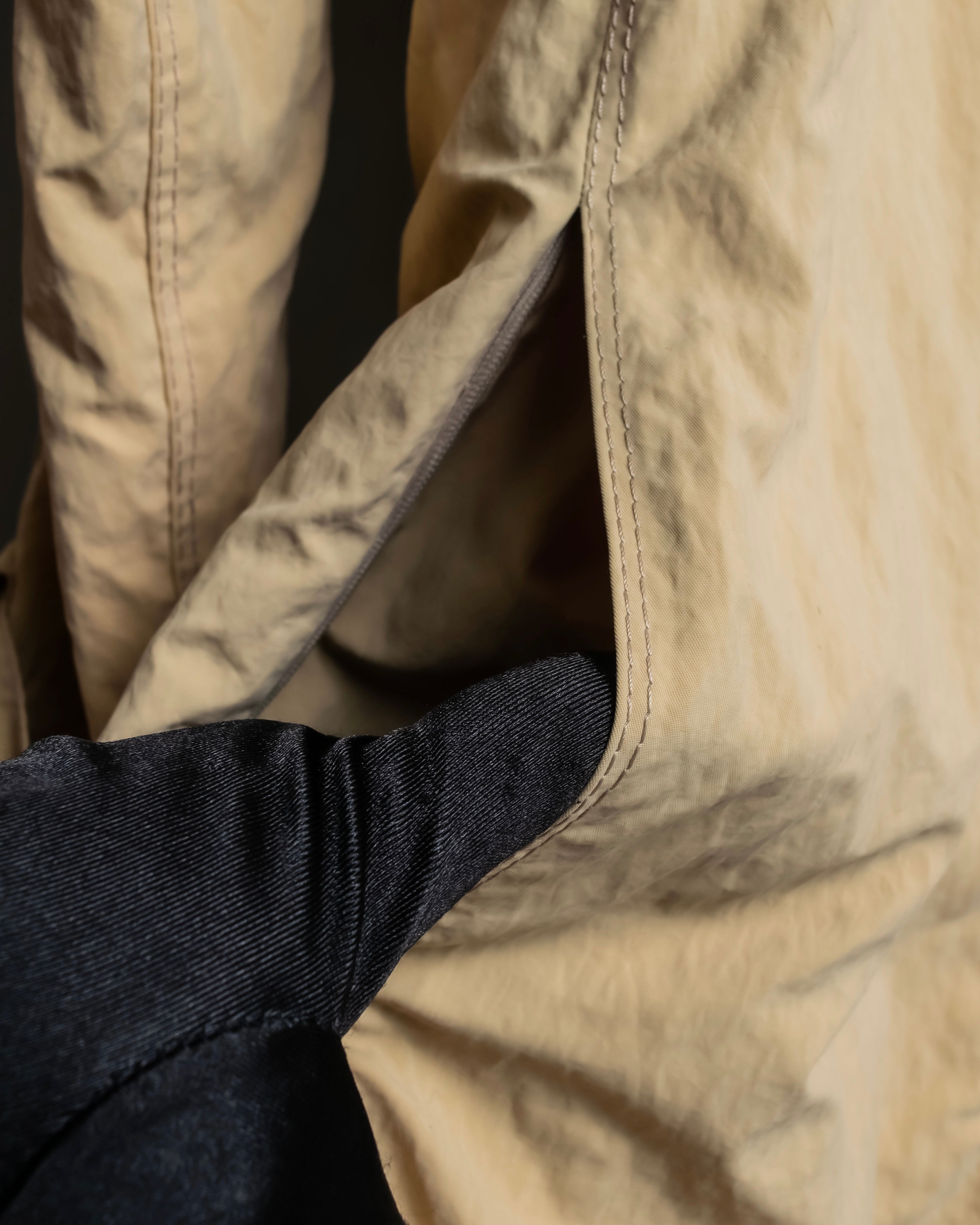 "Max Mara" Hooded mid-length lightweight coat