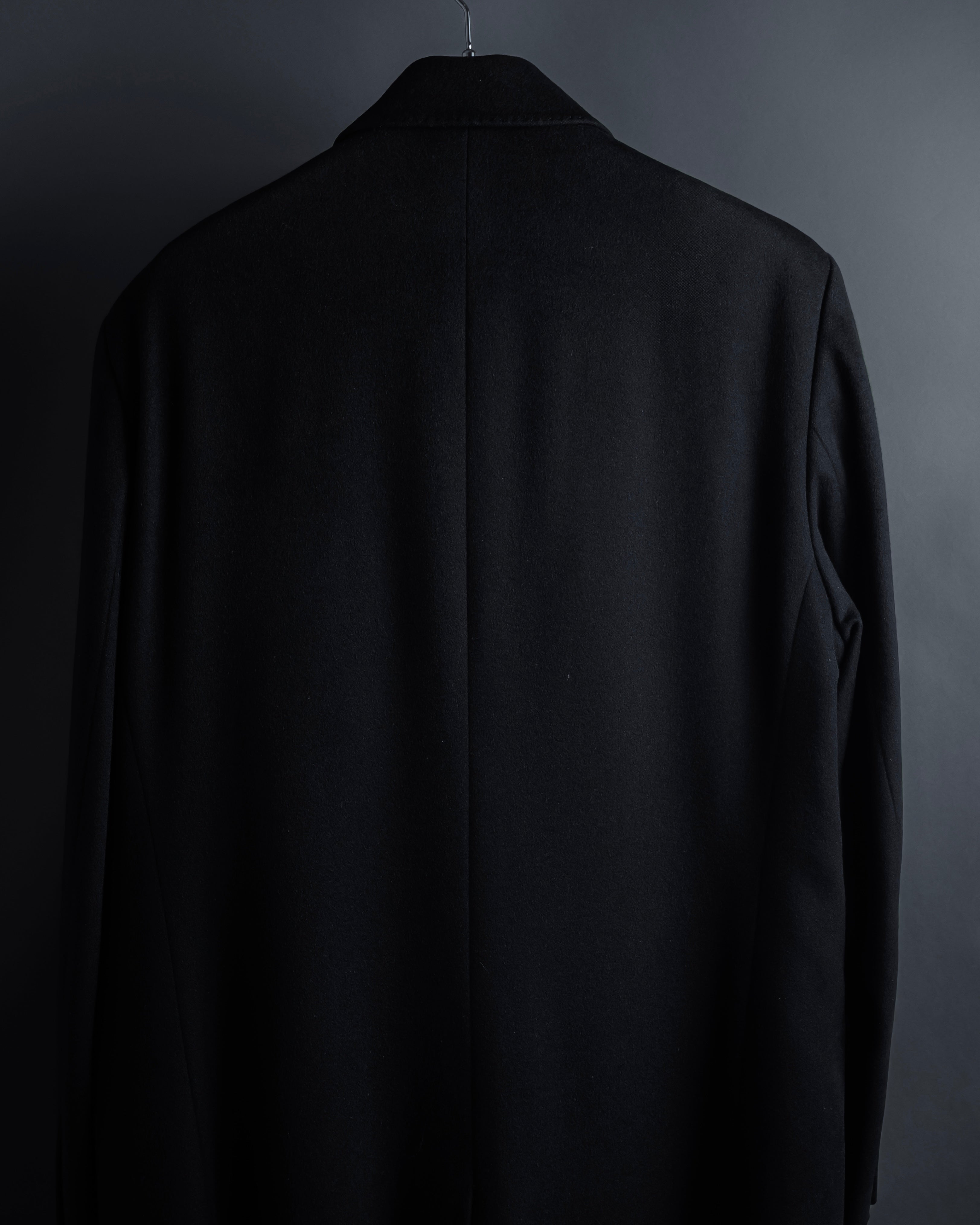 "PIERRE BALMAIN" Classic tailoring 100% cashmere chester coat