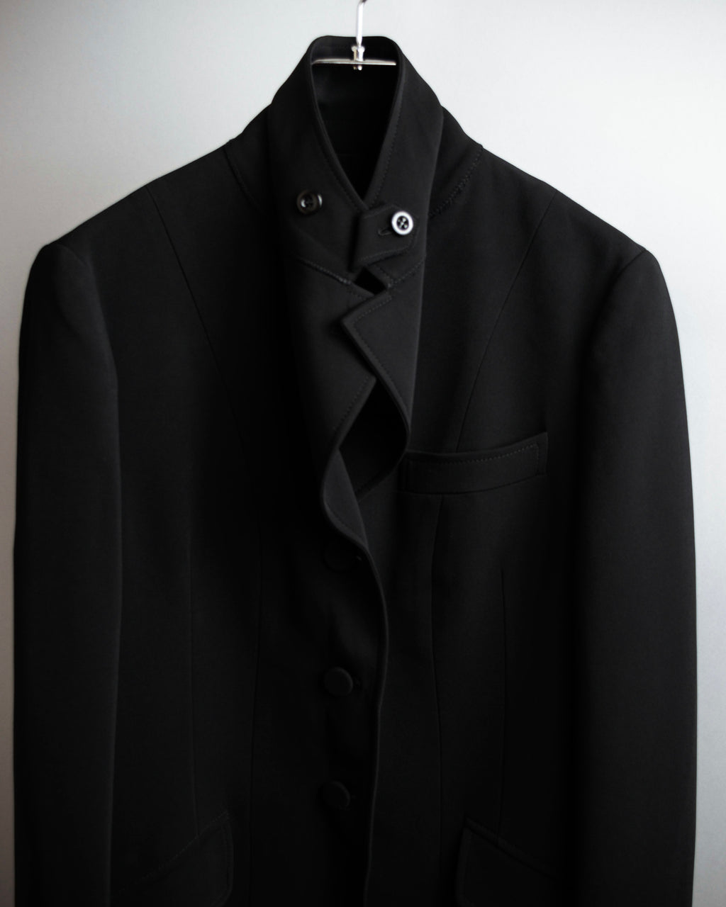 "GUCCI" Michele period stand collar modified design tailored jacket