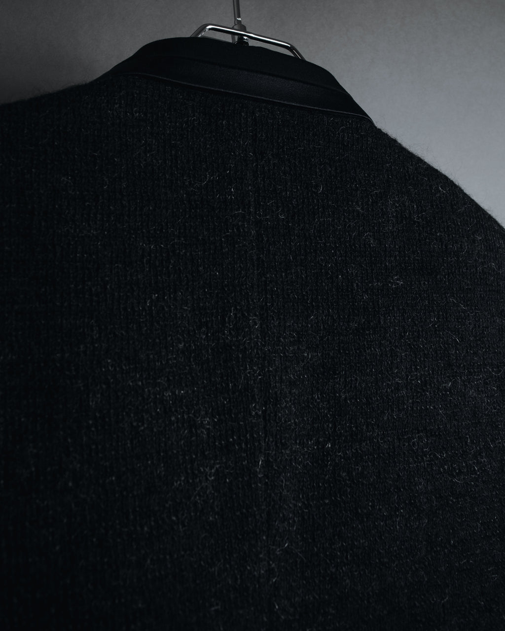 –SPECIAL– "JUNYA WATANABE COMME des GARÇONS MAN" 2015AW mohair blend satin shawl lapels jacket