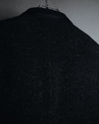 –SPECIAL– "JUNYA WATANABE COMME des GARÇONS MAN" 2015AW mohair blend satin shawl lapels jacket