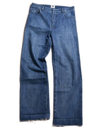 Christian Dior/ Cut Out Hem Straight Silhouette Denim
