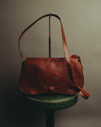 "PRADA" 90's-00's Pebbled leather shoulder bag