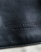 "BOTTEGA VENETA" 19AW Canvas & leather combination 2way bag