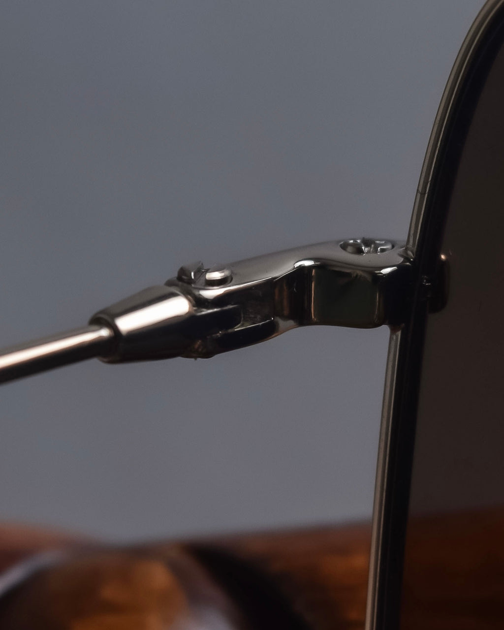 "Christian Dior" Square frame metal temple sunglasses