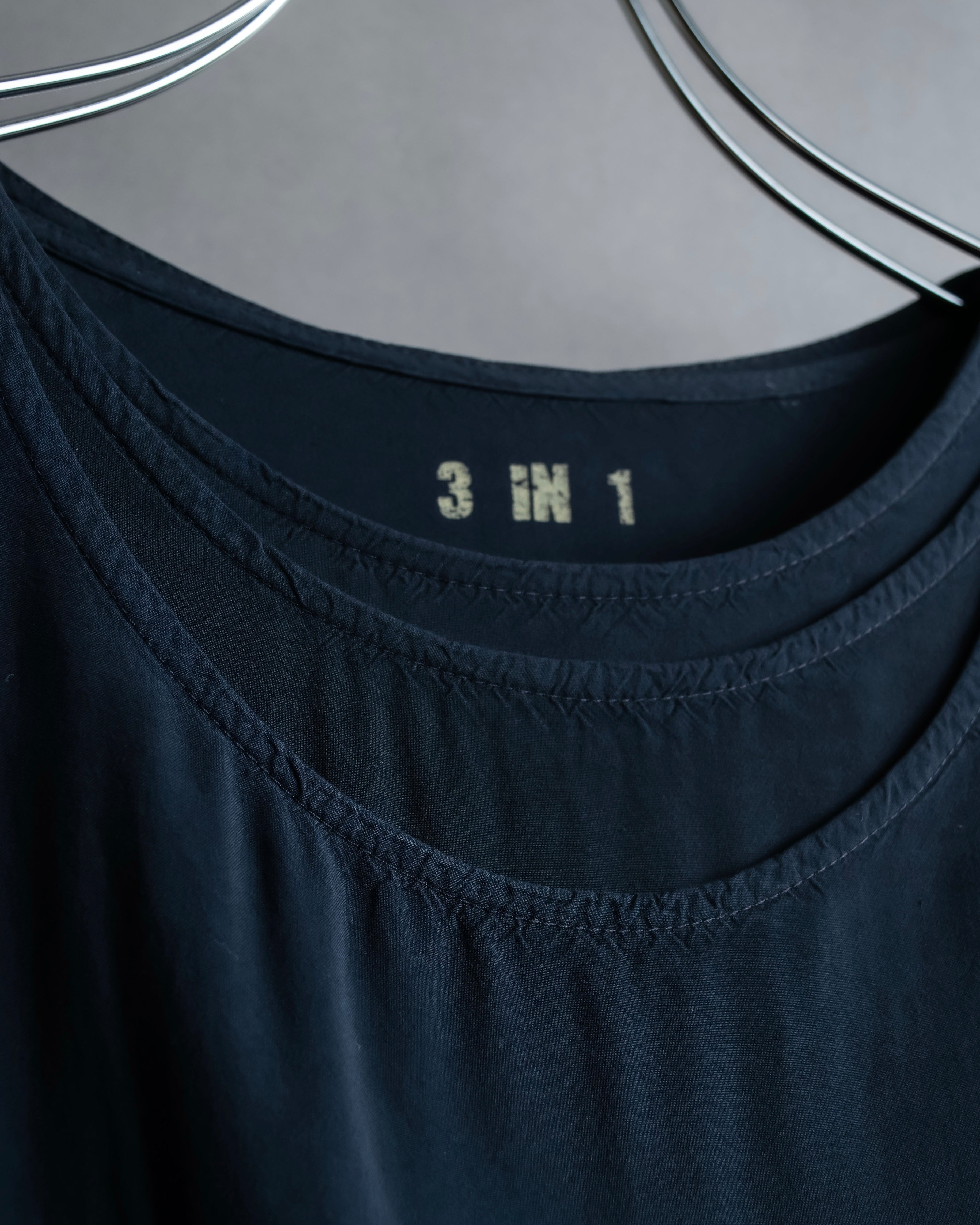 "Maison Martin Margiela" Beautiful draped navy 3-way dress