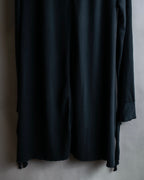 "JUNIOR GAULTIER" Sheer layered tie detail dress