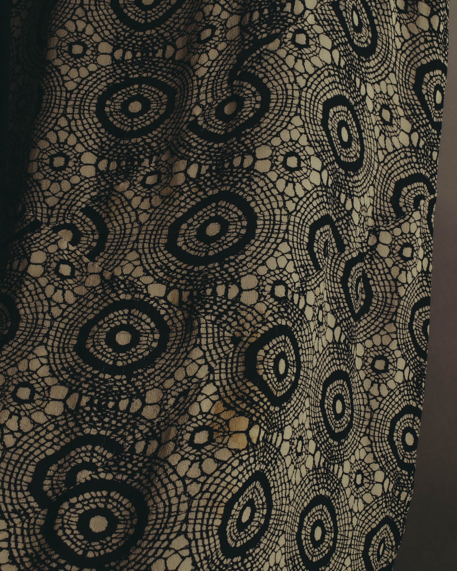 "John Rocha Chinatown" 80's Sleeveless patterned mini dress