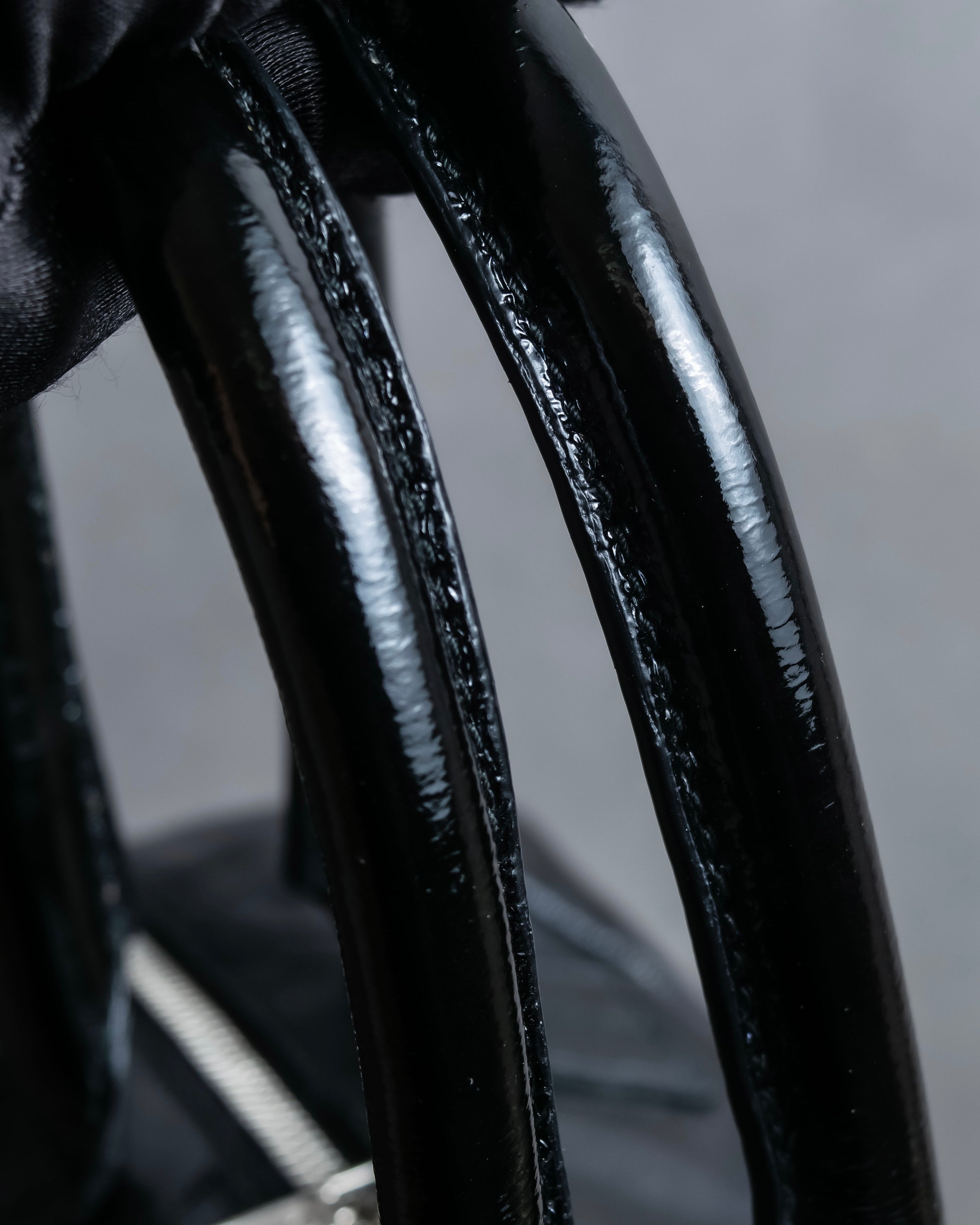 "YVES SAINT LAURENT" Glossy leather easy boston bag