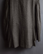 "BROOKS BROTHERS" Melange tweed three-piece suit