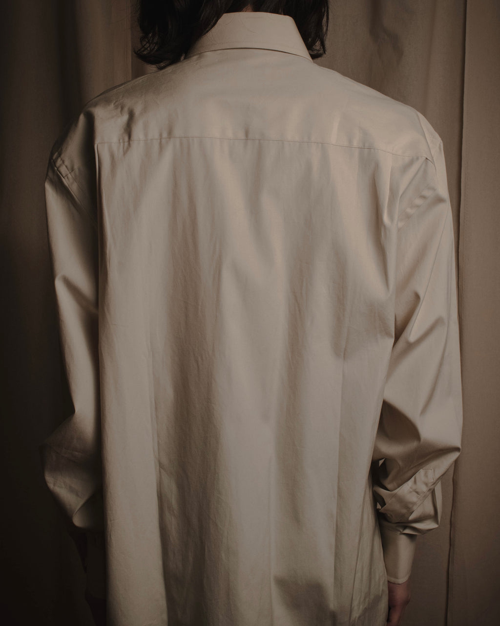 "Yves Saint Laurent" Late 90’s-early 00’s cotton broadcloth dress shirt