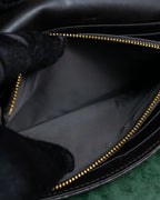 "MIU MIU" Crocodile embossed leather long wallet