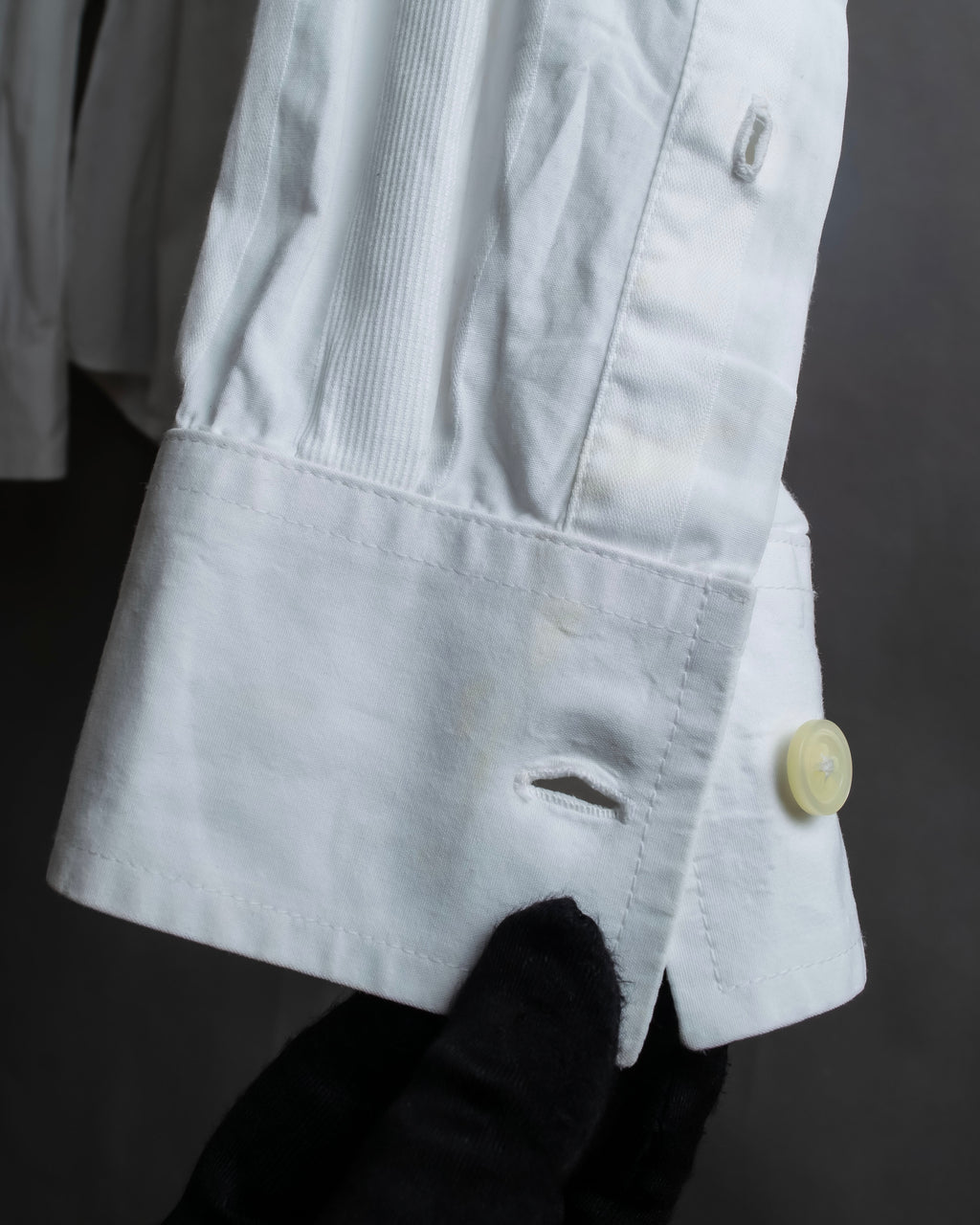 "ARMANI EXCHANGE" Different weave patterns cotton shirt