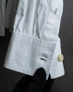 "ARMANI EXCHANGE" Different weave patterns cotton shirt