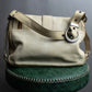 "Christian Dior" Gaucho saddle one shoulder leather bag