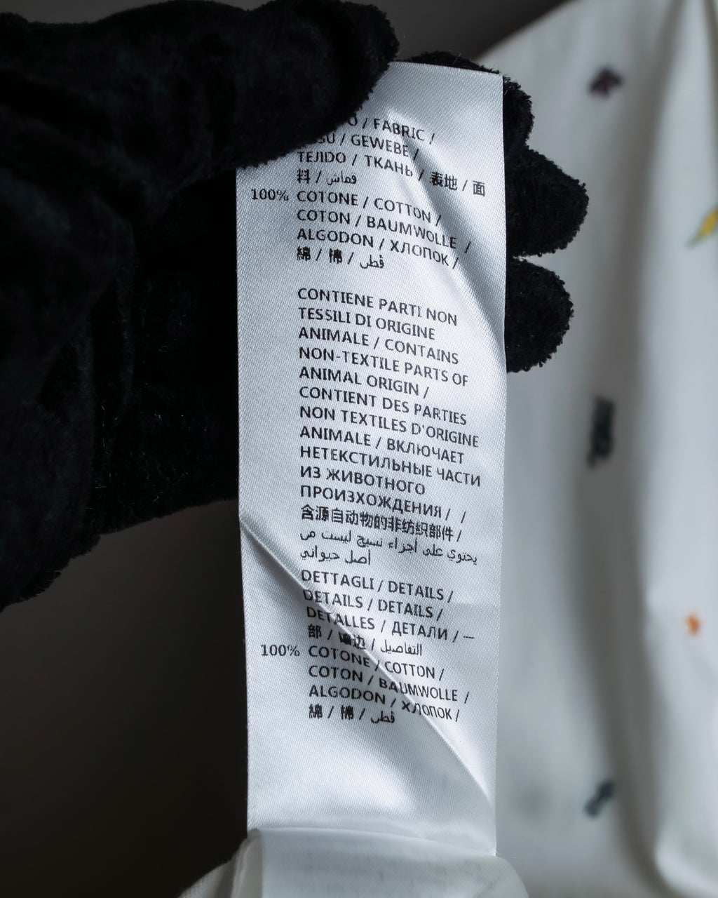 "GUCCI" Michele period iconic motif embroidered shirt