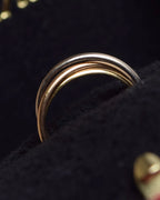 "Cartier" Eternal masterpiece gold Trinity ring