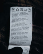 "WEEKEND MaxMara" 2010’s plaid virgin wool collarless jacket