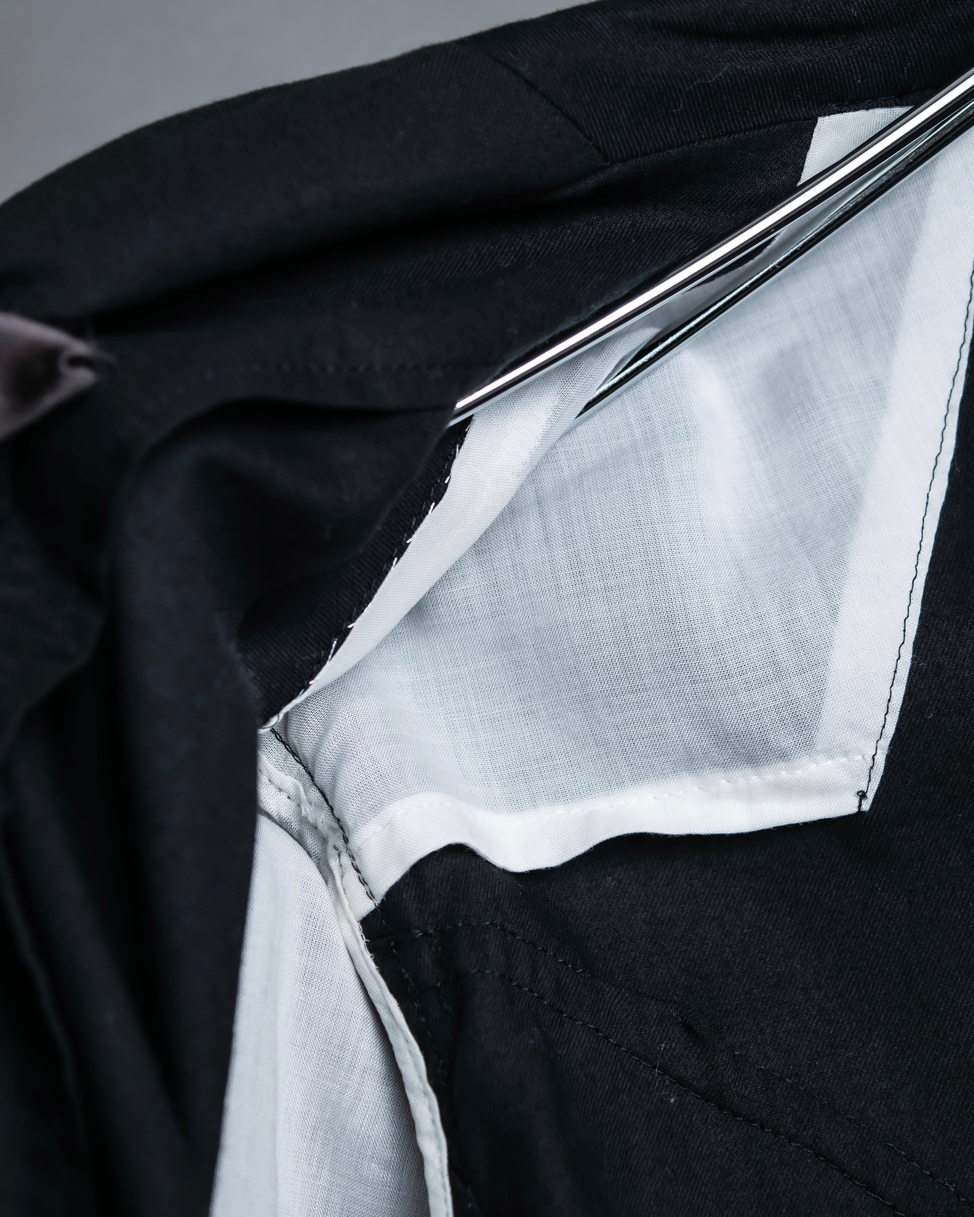 “Y’s” White lining sleeves short jacket