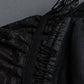 "ISSEY MIYAKE" Fringe design embroidered jacket