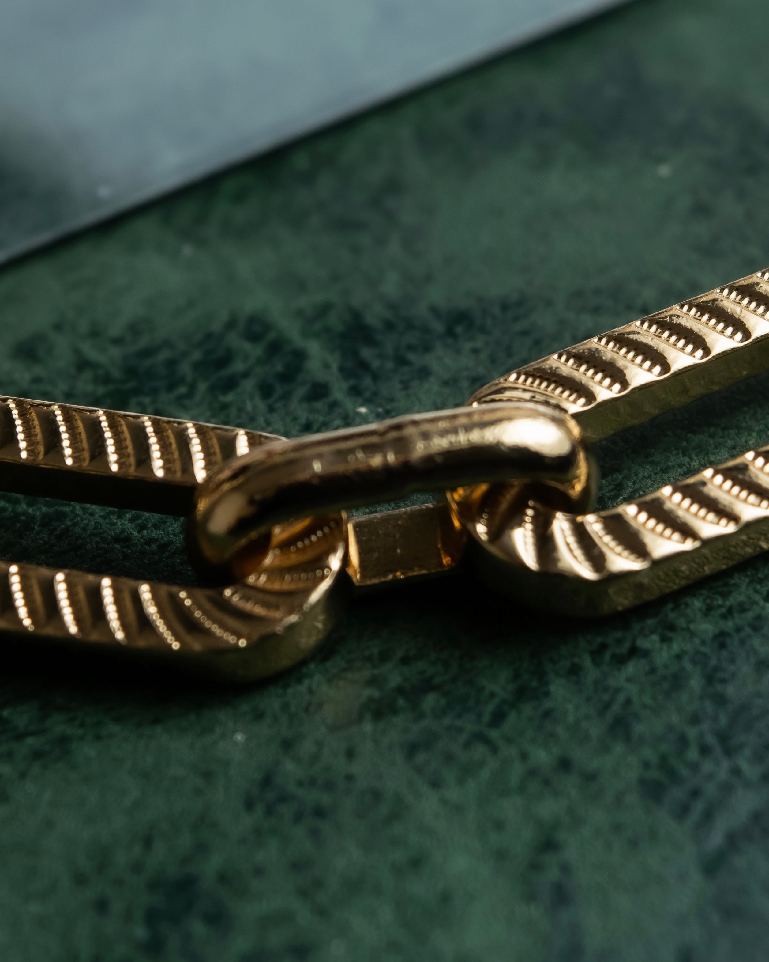 "GUCCI" 18SS Tiger head motif chain shoulder 2way bag