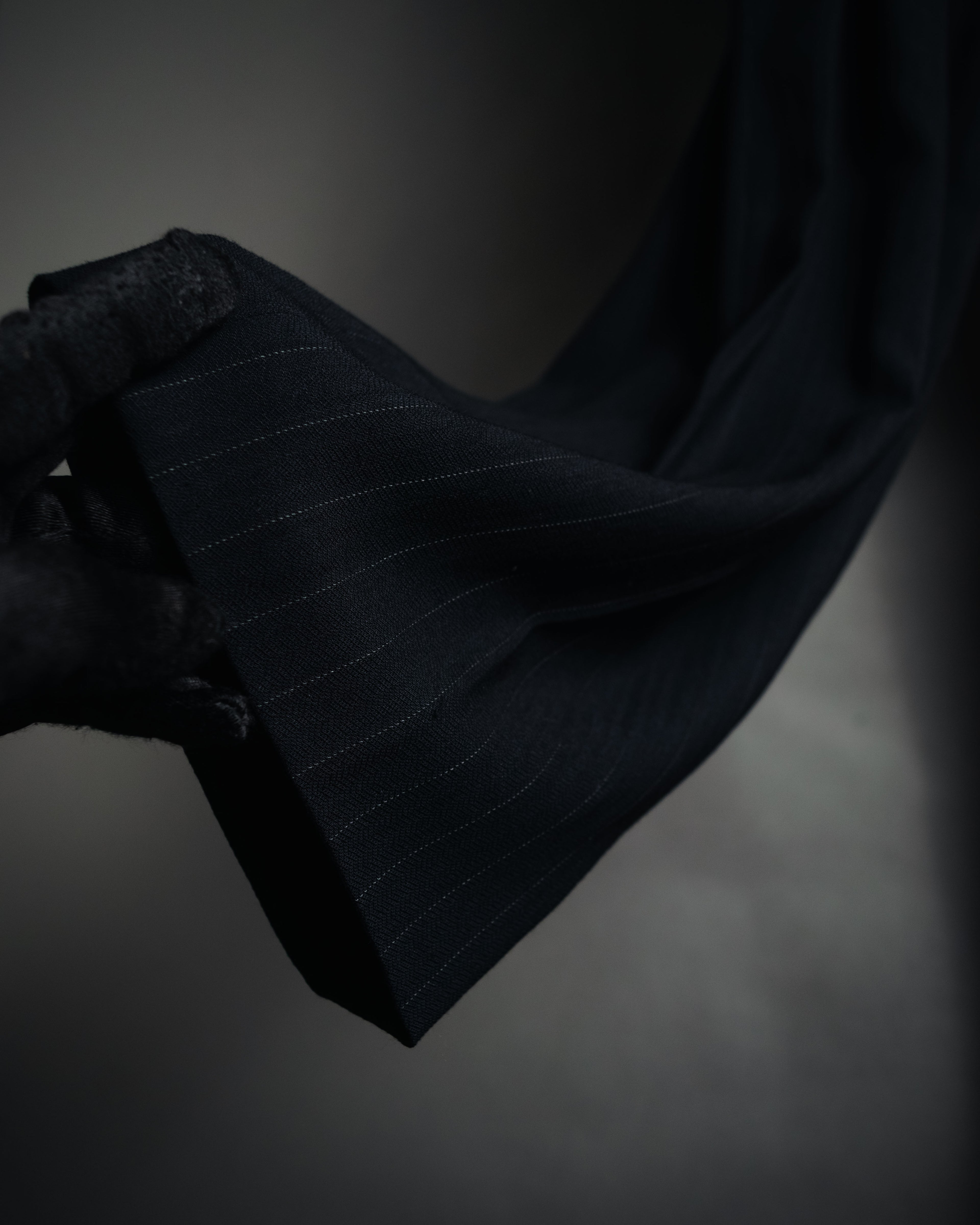 "GIORGIO ARMANI" 90’s pinstripe soft-tailored suit set