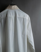 "HERMES" Margiela period collar change shirt