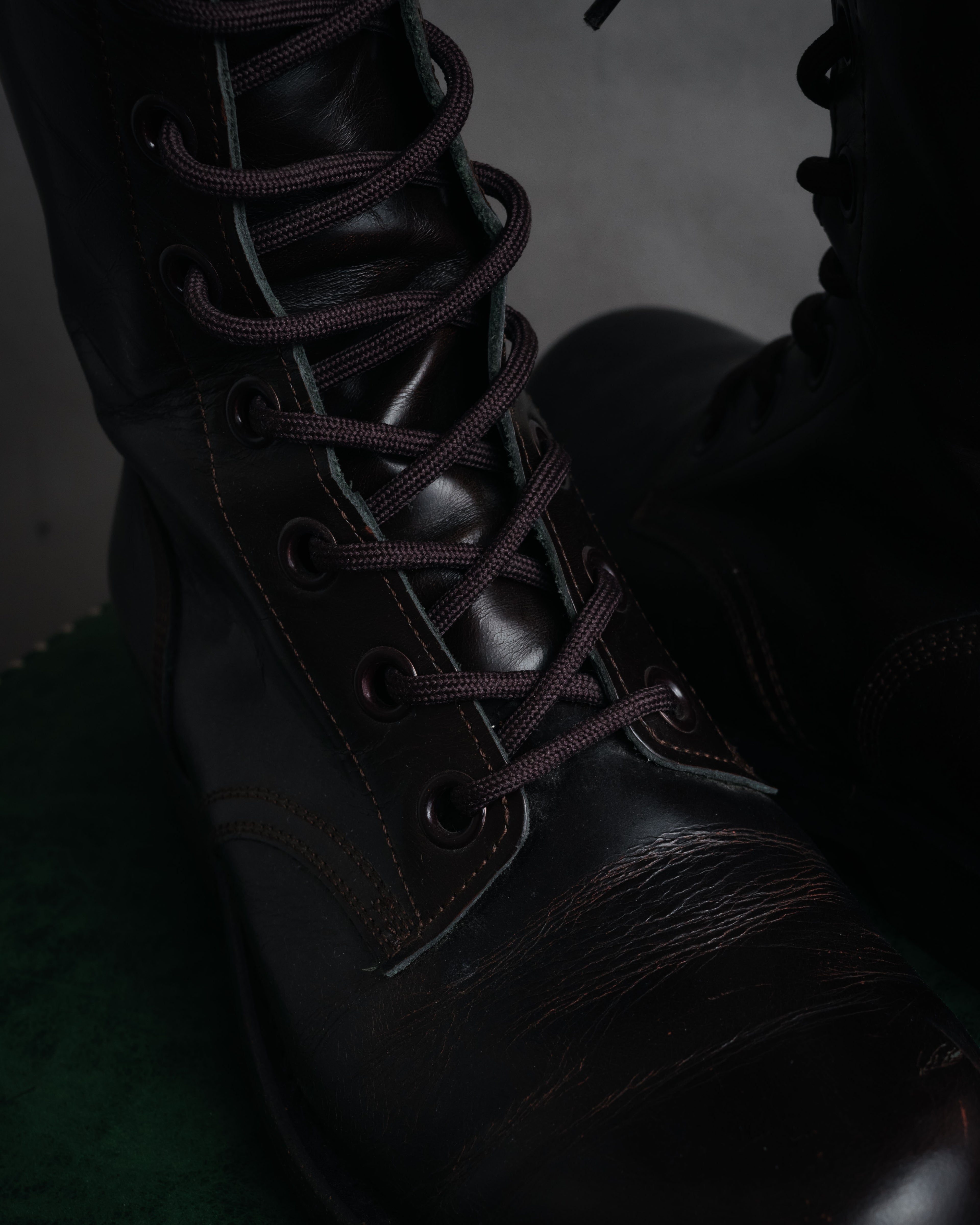 “tricot COMME des GARÇONS”
1990’s-00’s Lace-up military boots