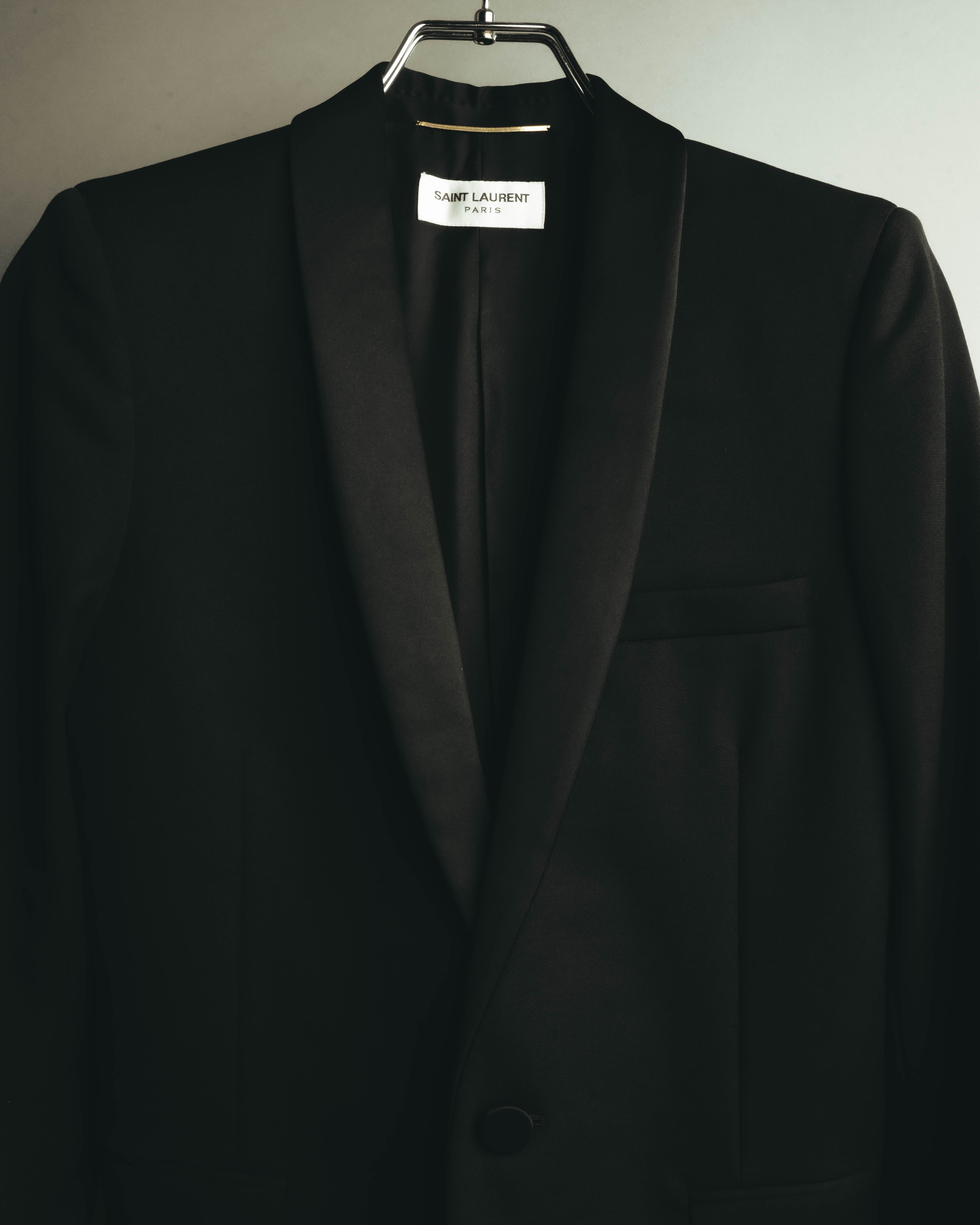 Saint Laurent (サンローラン) - スモーキングジャケット - ブラック