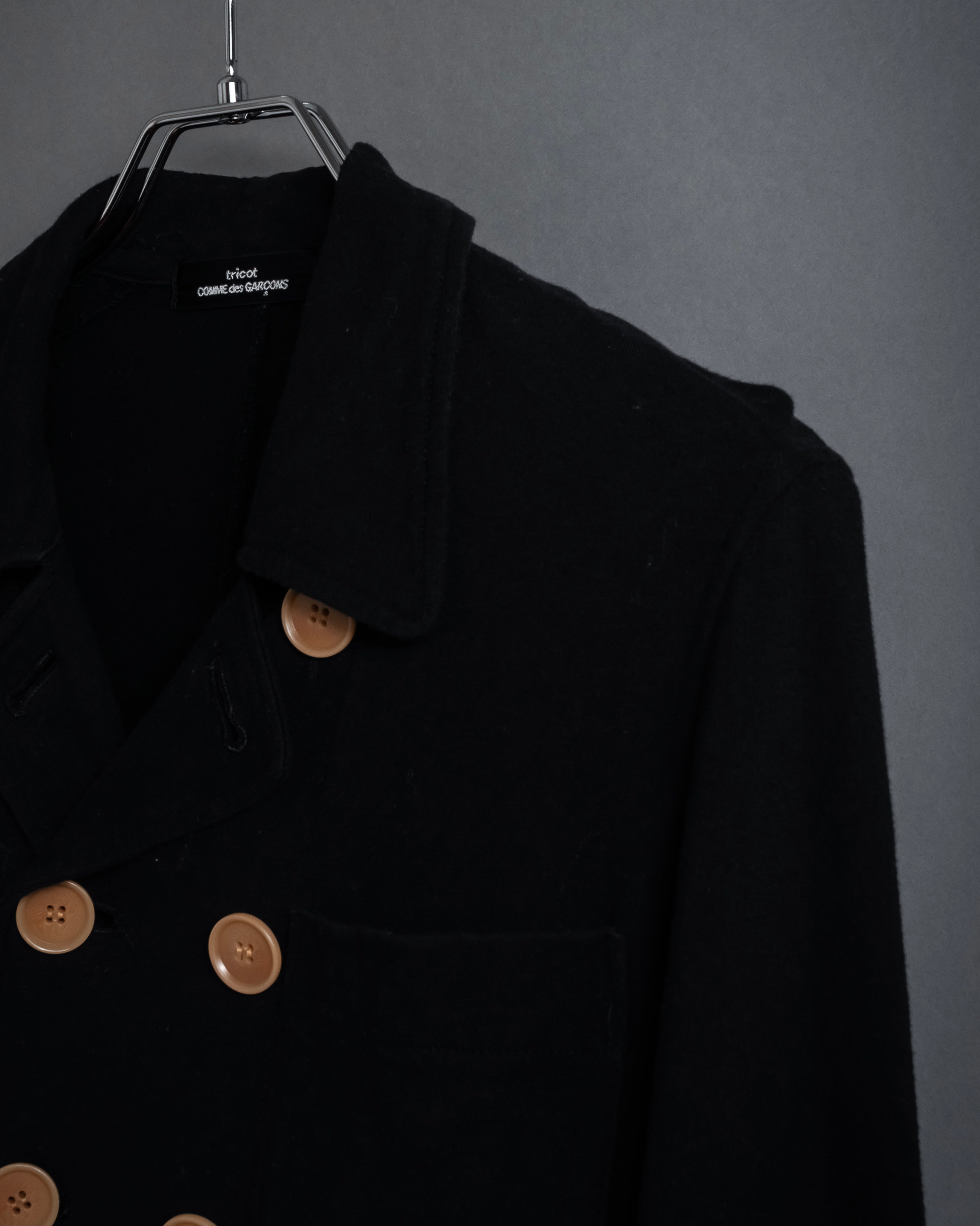 "tricot COMME des GARCONS" 07AW Military detail double-breasted compact jacket