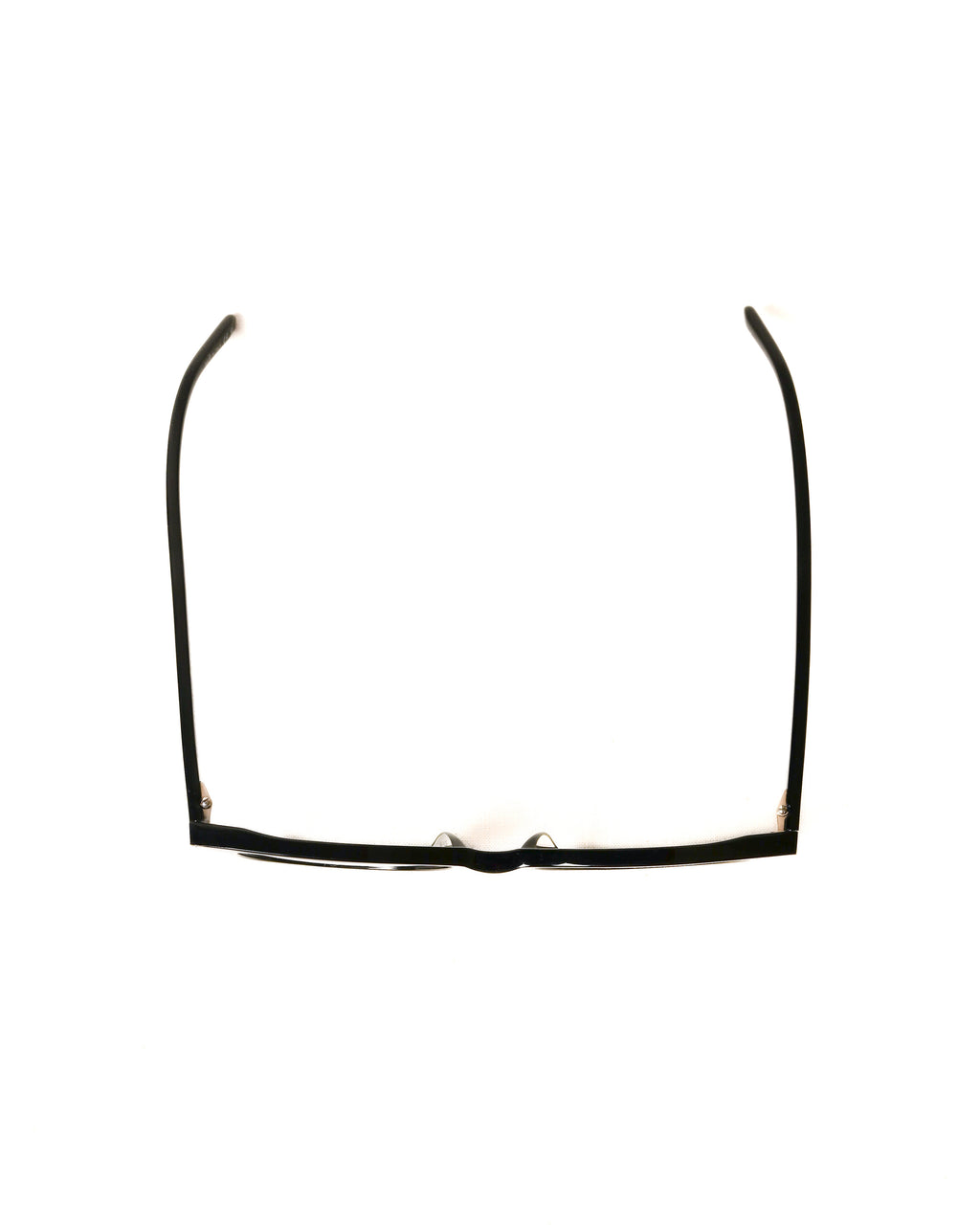 SAINT LAURENT/ Square Flame Black Rimmed Glasses