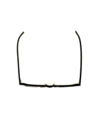 SAINT LAURENT/ Square Flame Black Rimmed Glasses
