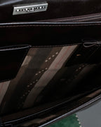 "BALENCIAGA" Patine leather briefcase bag