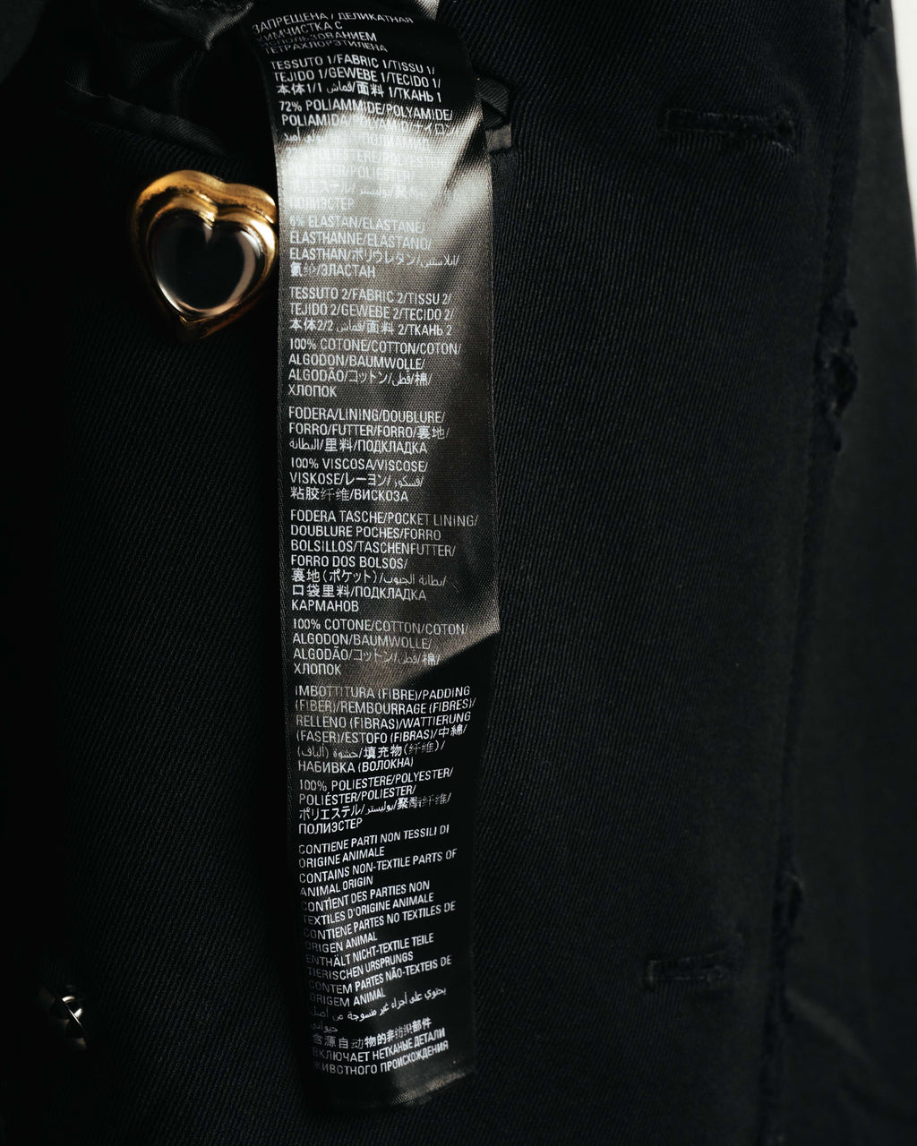 "BALENCIAGA" 2022 Distressed hooded long coat
