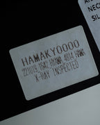 "DRIES VAN NOTTEN" 2022's Double crystal detail magnetic choker