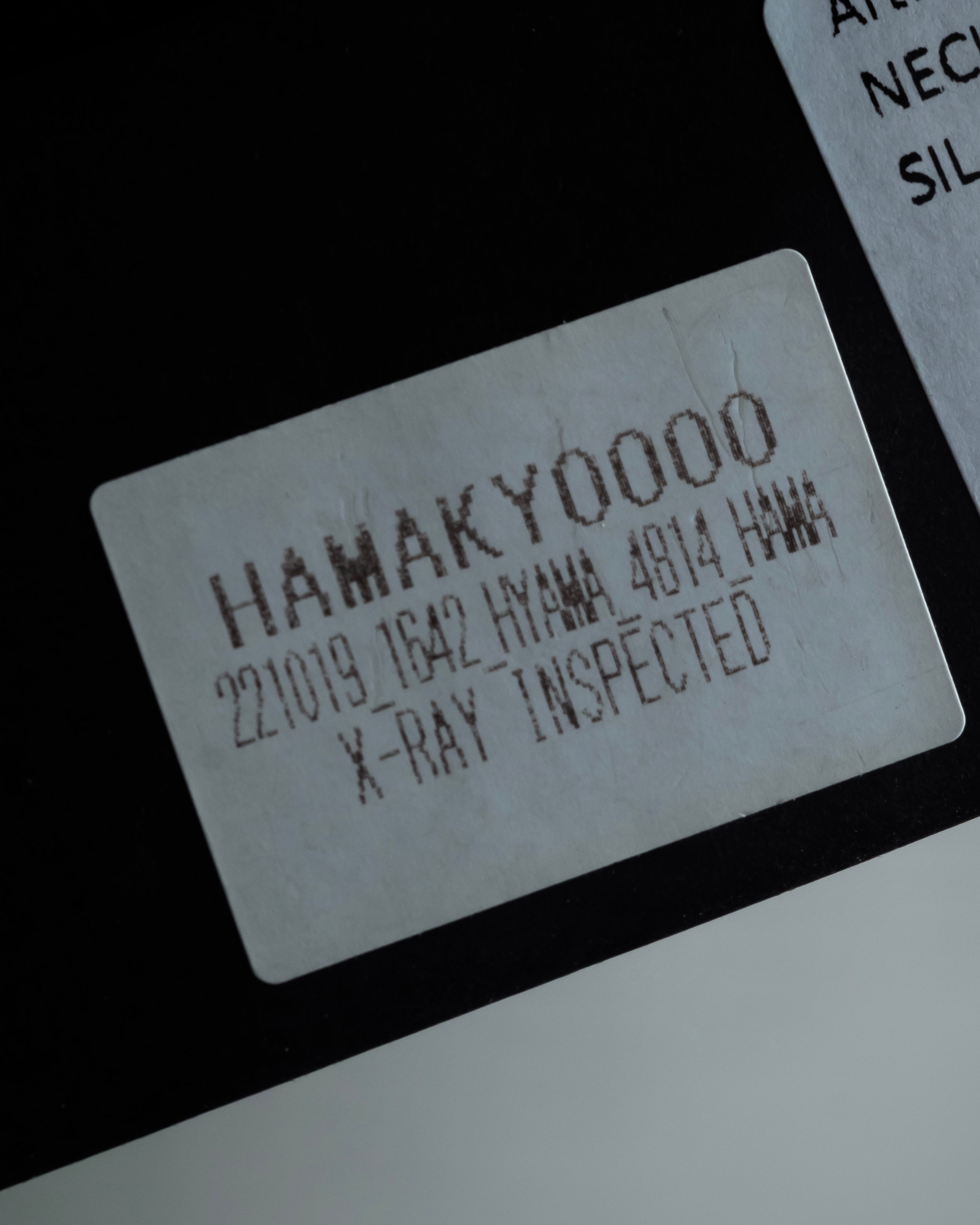 "DRIES VAN NOTTEN" 2022's Double crystal detail magnetic choker