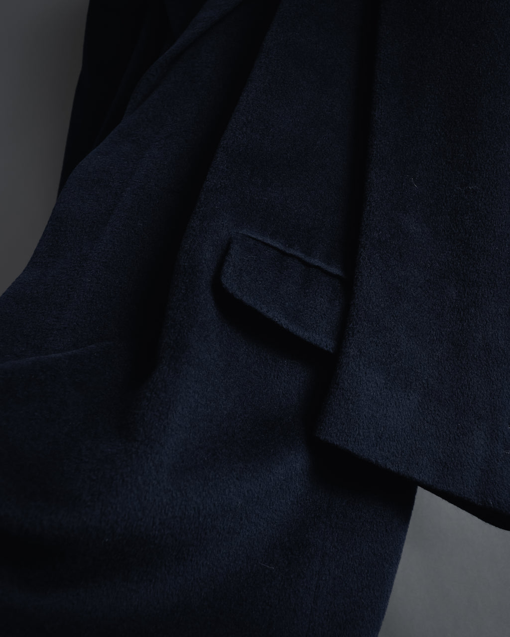 "VALENTINO GARAVANI UOMO" 80’s-90’s Cashmere blend tailored coat