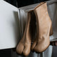 "MAISON MARGIELA" Calf leather beige color tabi boots