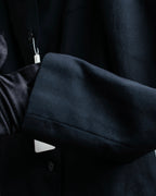 "DOLCE &amp; GABBANA" Waist shape wool soutien collar jacket