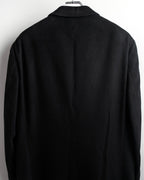 "ARMANI COLLEZIONI" Classic detail cashmere blend long chester coat