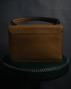 "PRADA" 90’s-00’s Minimalist embossed logo accordion bag