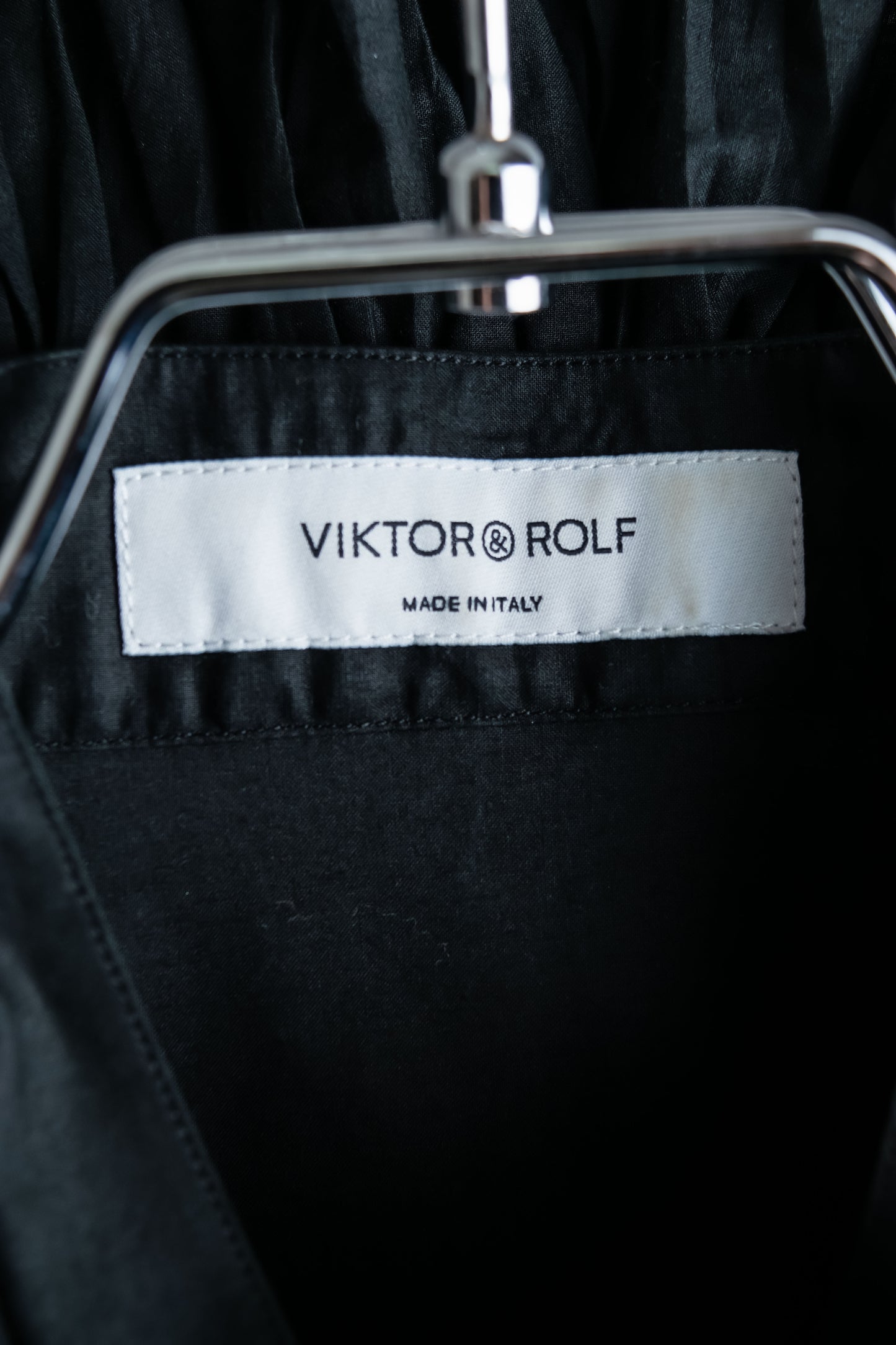 "VIKTOR&ROLF" Special oversized frill dress shirt