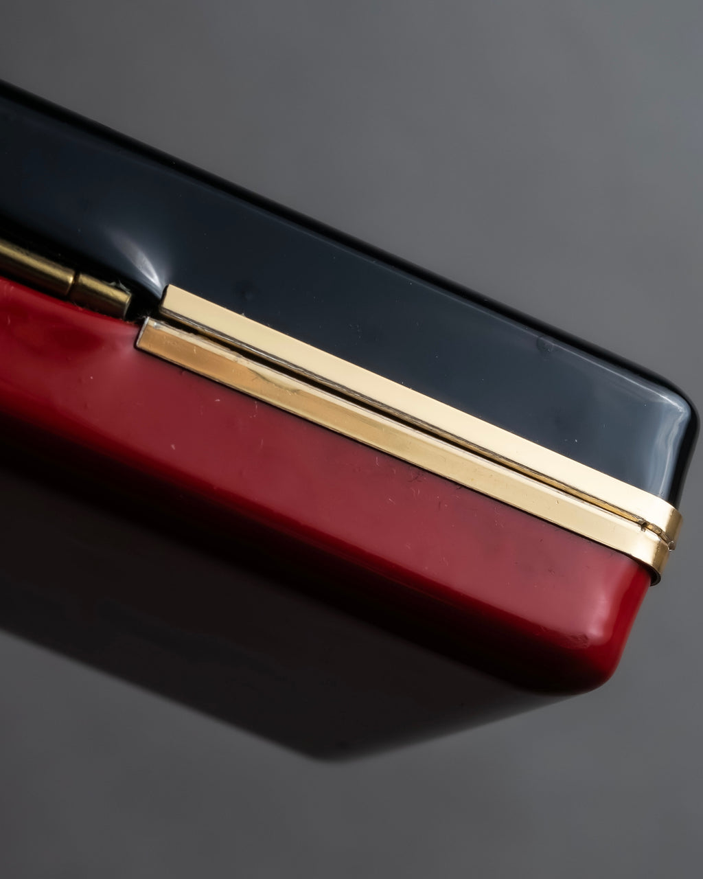 "CELINE" Moon & star top motif gold necklace