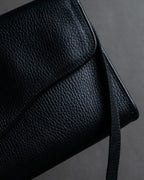 "Christian Dior" Metal parts design leather shoulder bag