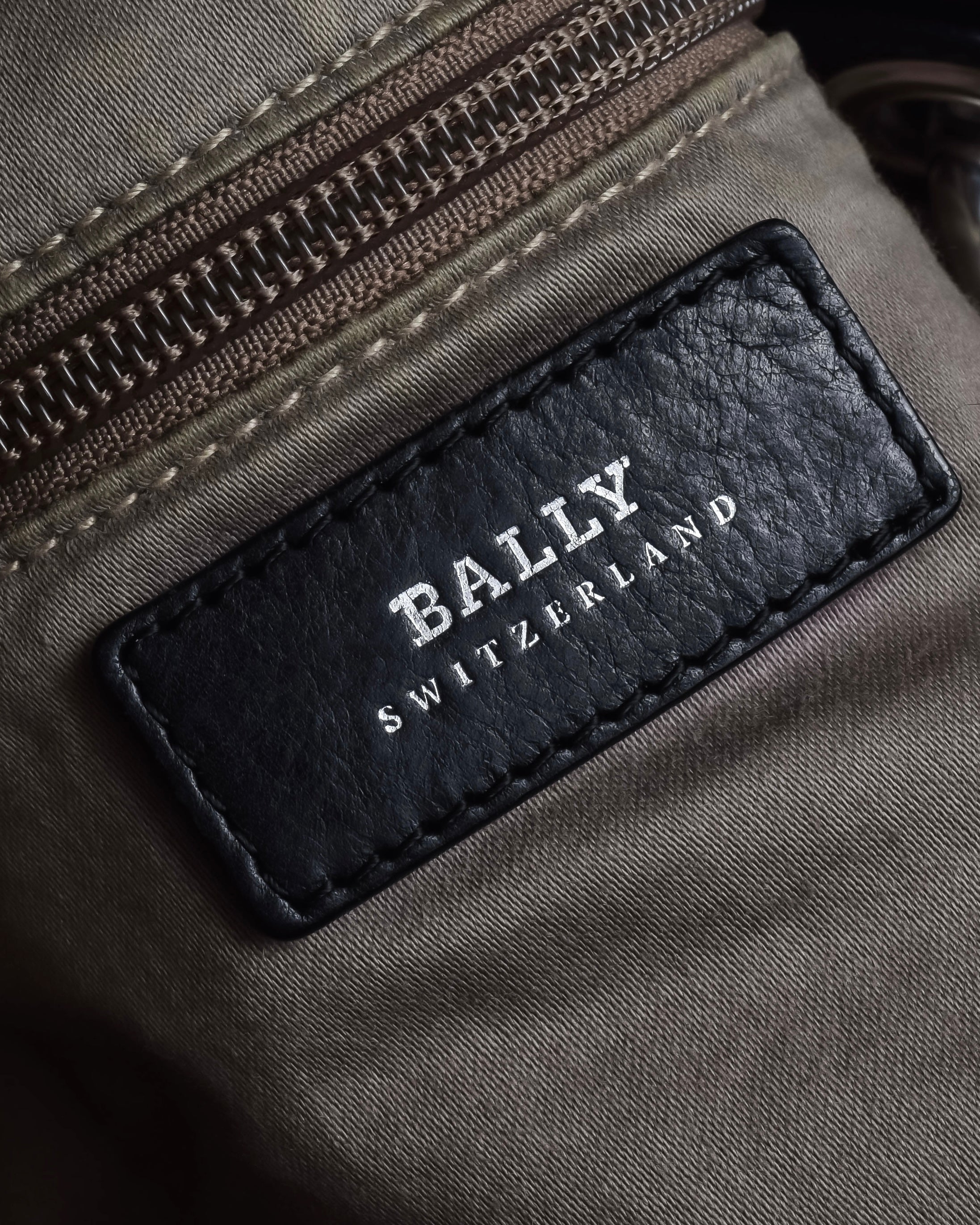 "BALLY" Soft grained calf shoulder bag