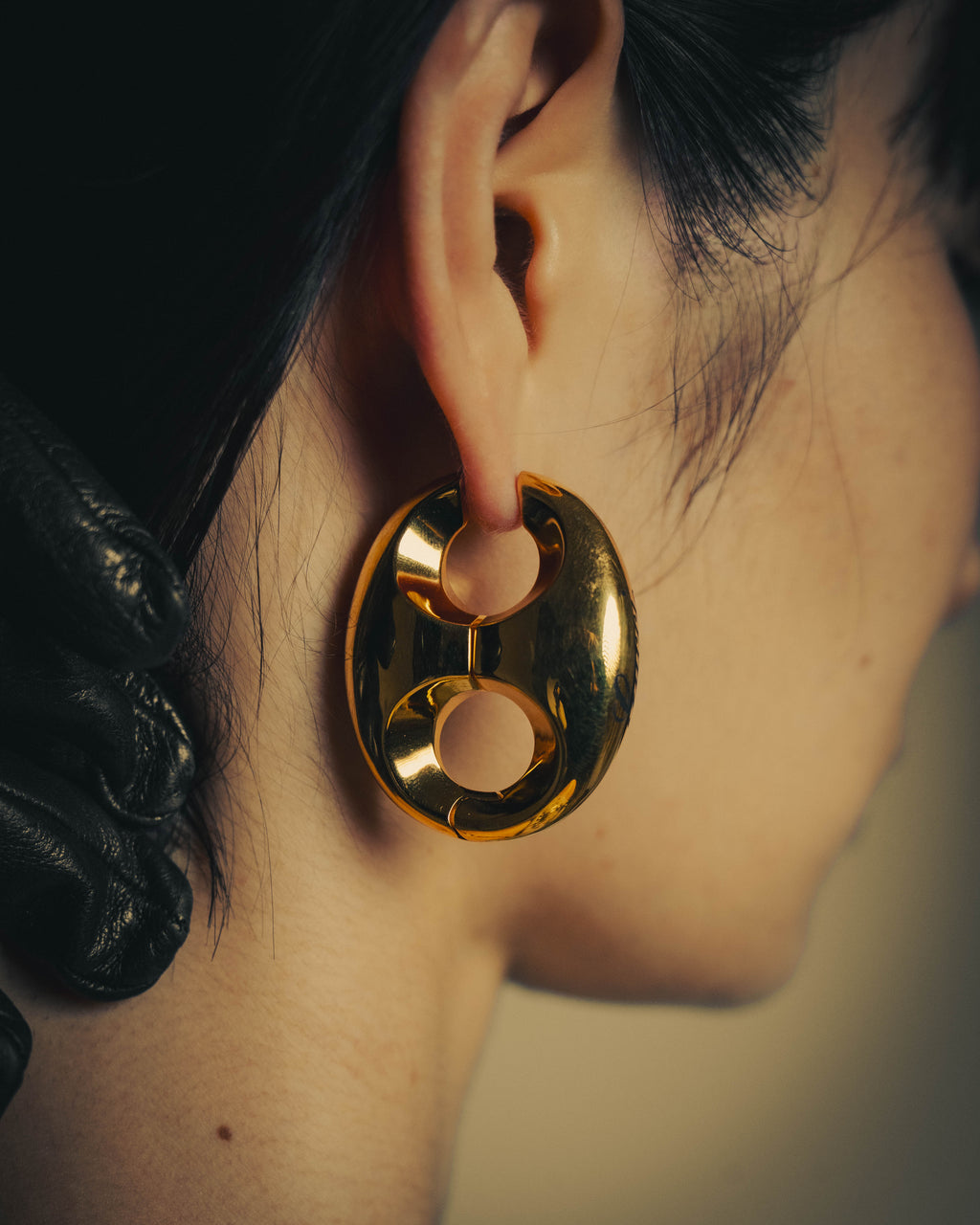 –SPECIAL– "GUCCI" Sculptural marina chain pierce