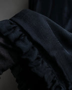 "FENDI" Gathered frill design sleeveless dress