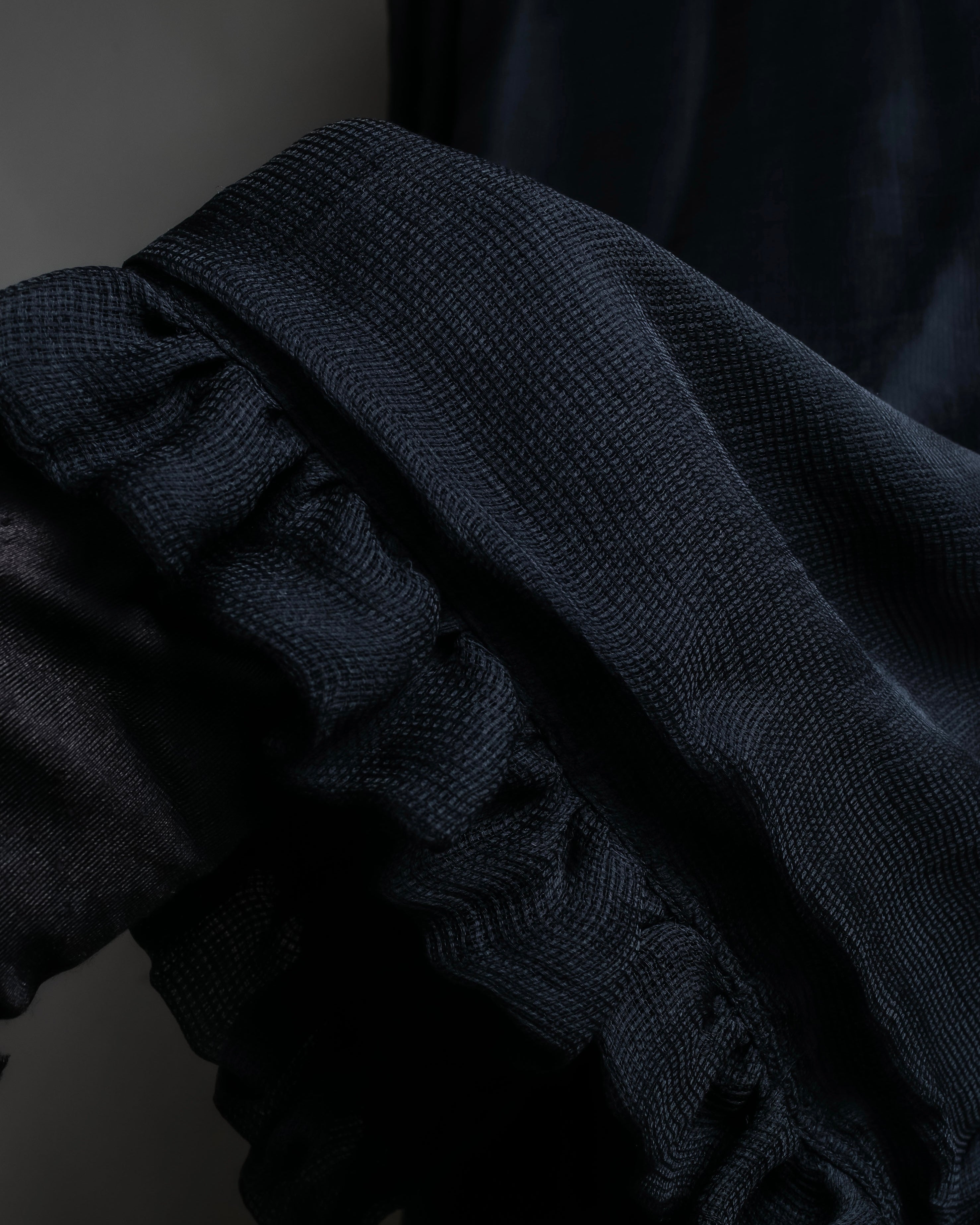 "FENDI" Gathered frill design sleeveless dress