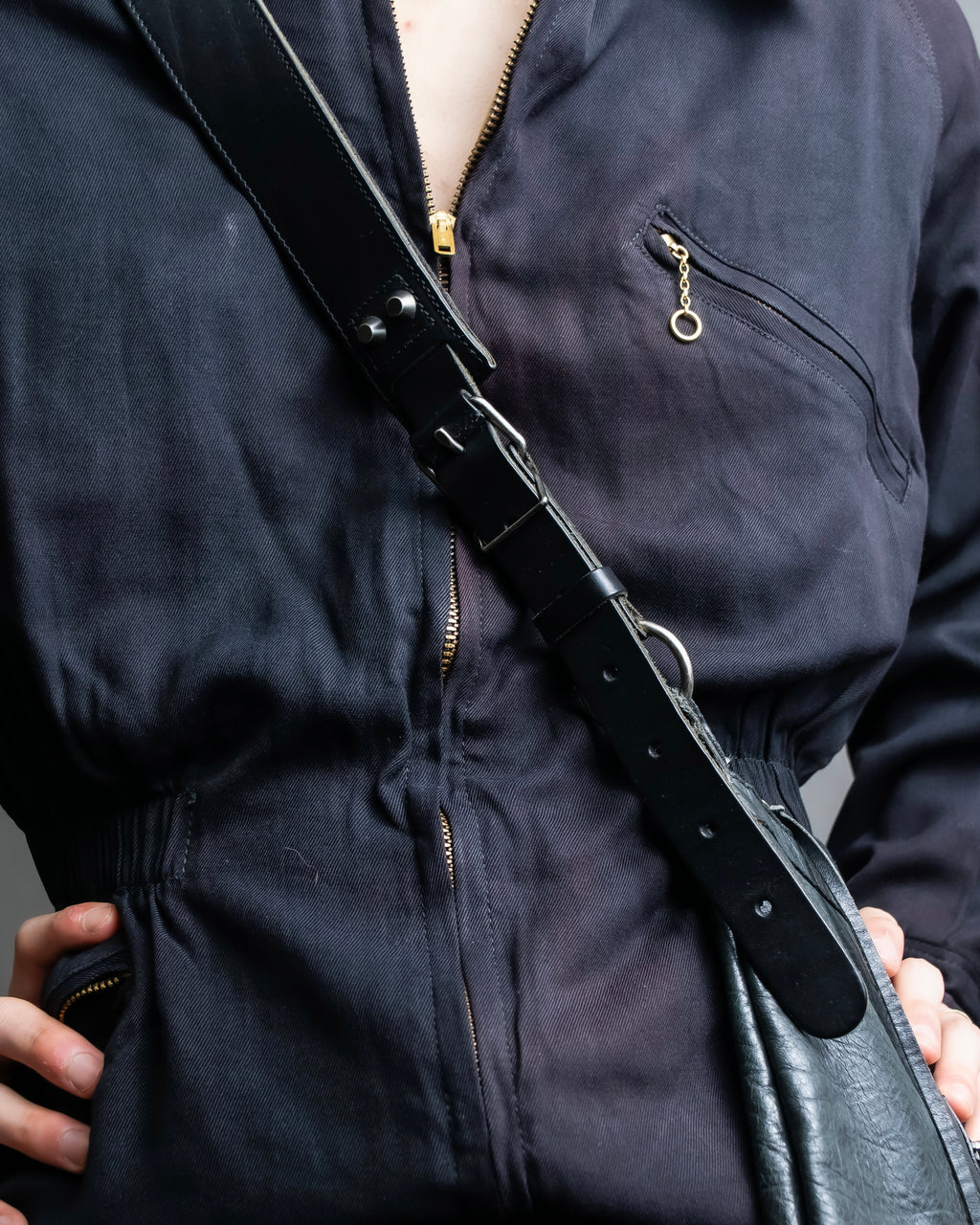 “BALENCIAGA” The Day leather shoulder bag