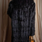 Vintage squirrel fur reversible maxi length coat